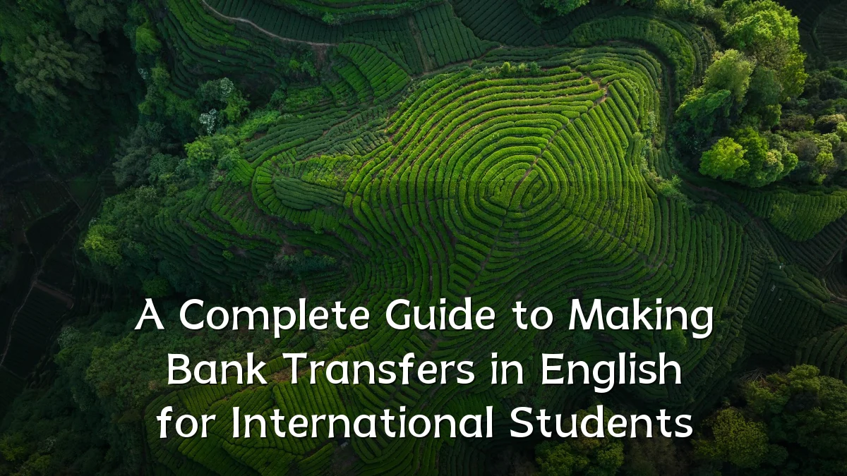 A Complete Guide to Making Bank Transfers in English for International Students