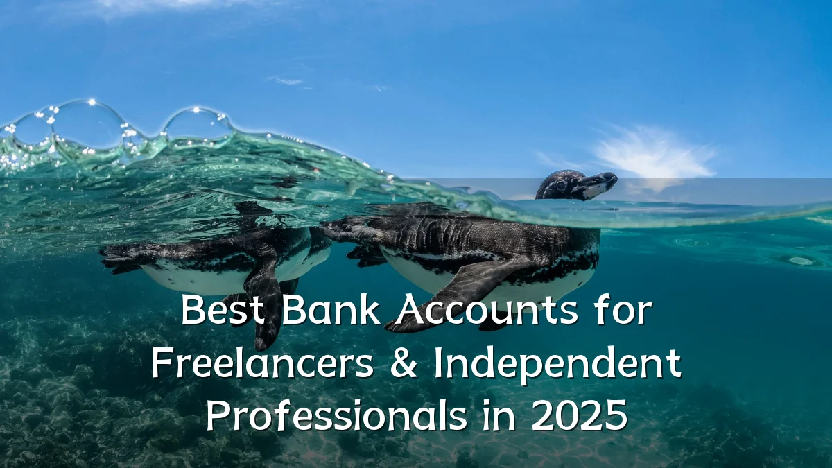 Best Bank Accounts for Freelancers & Independent Professionals in 2025