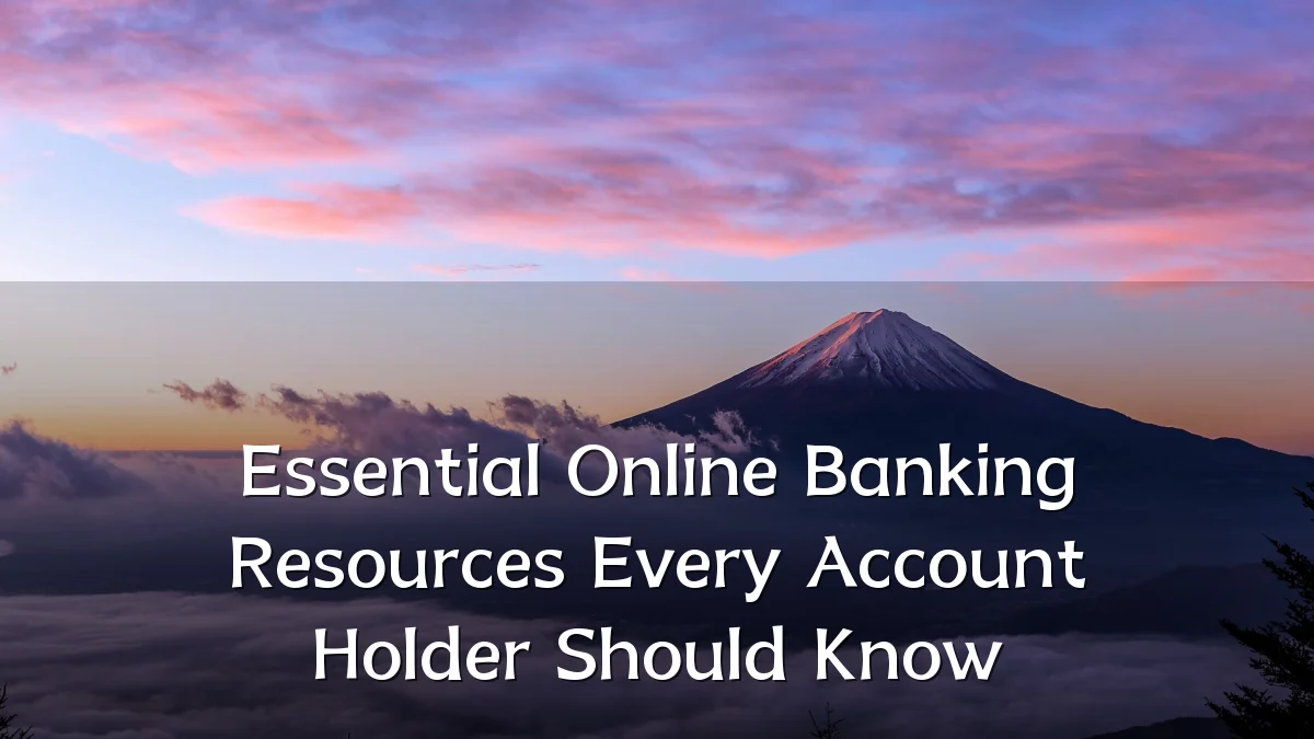 Essential Online Banking Resources Every Account Holder Should Know