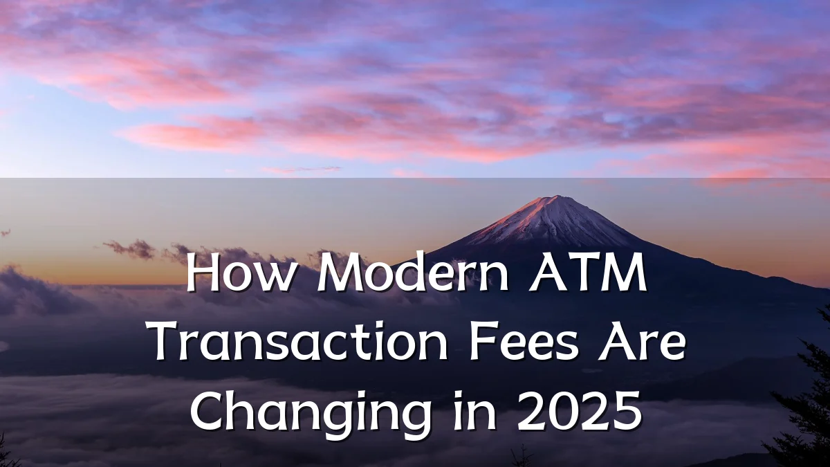 How Modern ATM Transaction Fees Are Changing in 2025