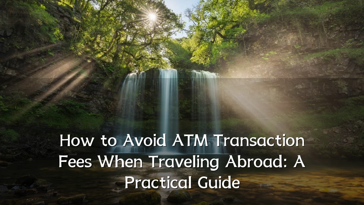 How to Avoid ATM Transaction Fees When Traveling Abroad: A Practical Guide