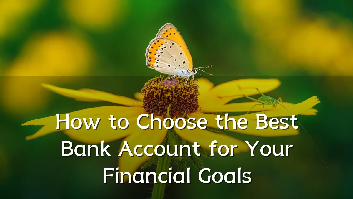 How to Choose the Best Bank Account for Your Financial Goals