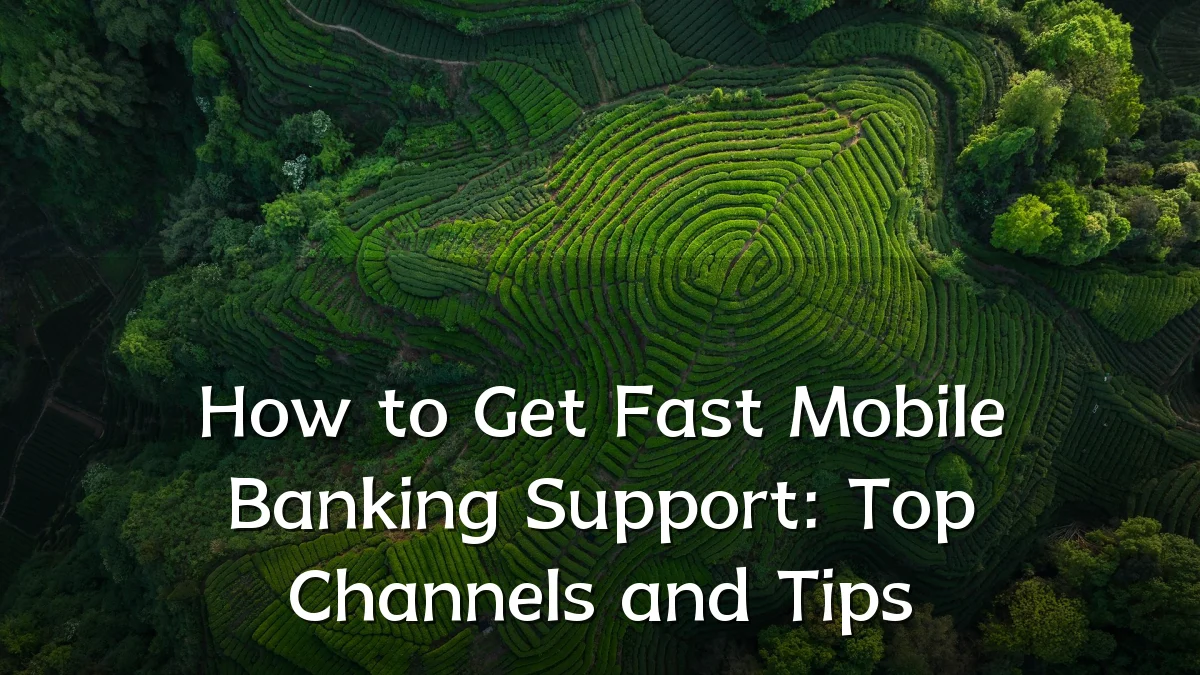 How to Get Fast Mobile Banking Support: Top Channels and Tips