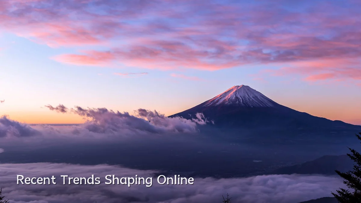 Recent Trends Shaping Online