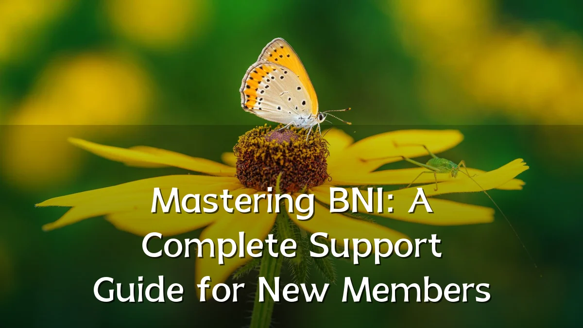 Mastering BNI: A Complete Support Guide for New Members