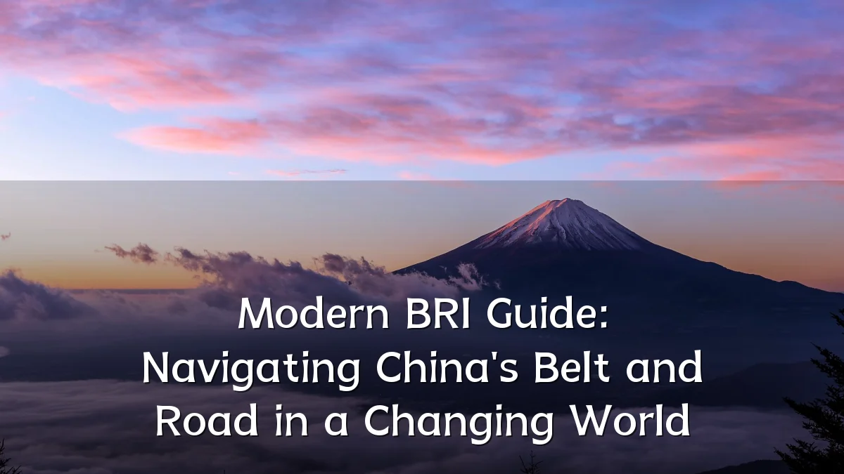 Modern BRI Guide: Navigating China's Belt and Road in a Changing World