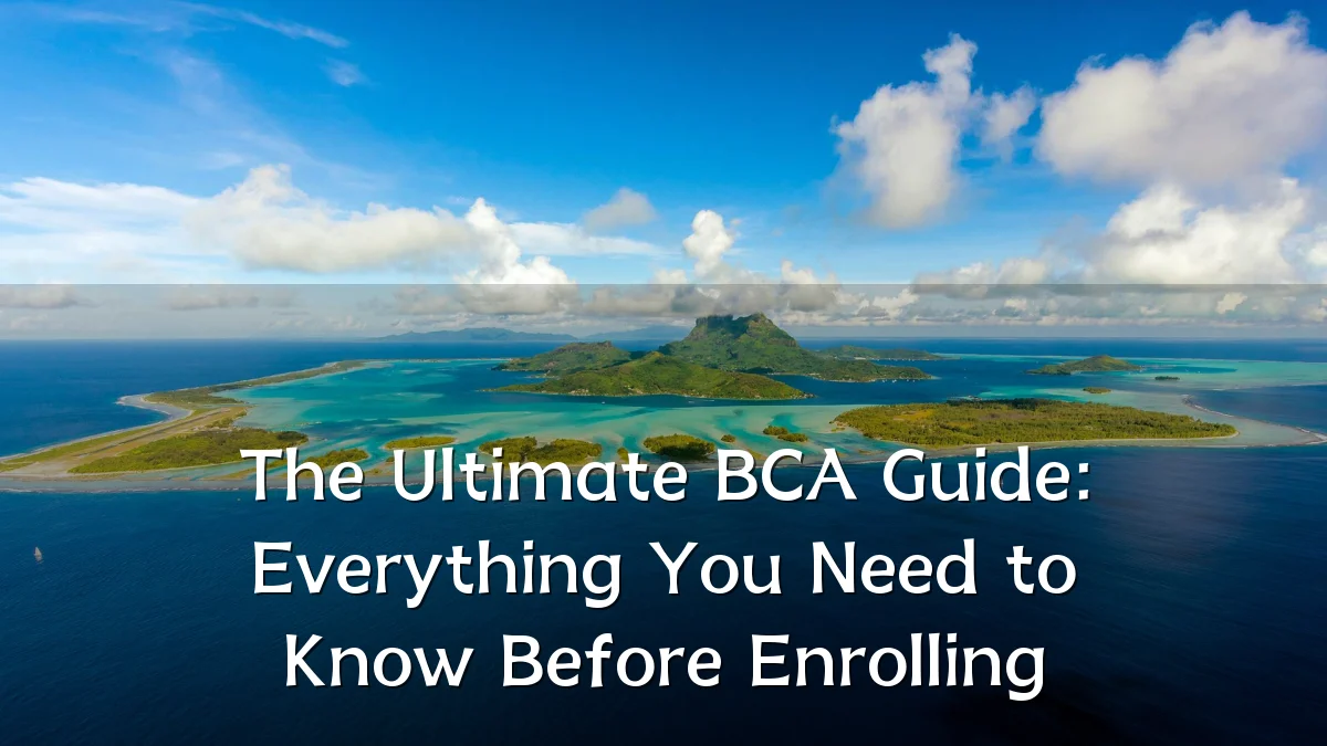 The Ultimate BCA Guide: Everything You Need to Know Before Enrolling